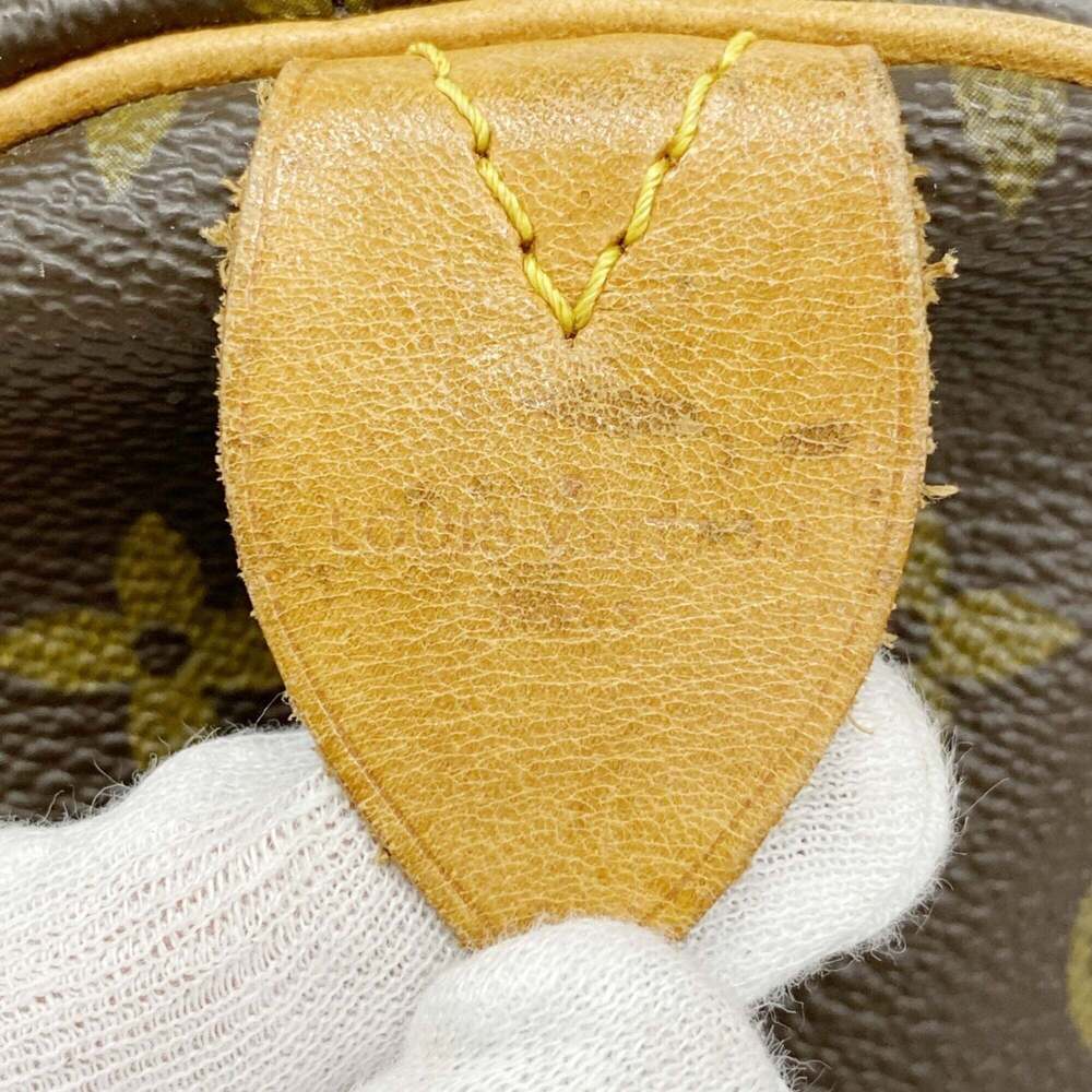 LOUIS VUITTON Brown Monogram Keepall 55 Boston Bag - Picture 5 of 11
